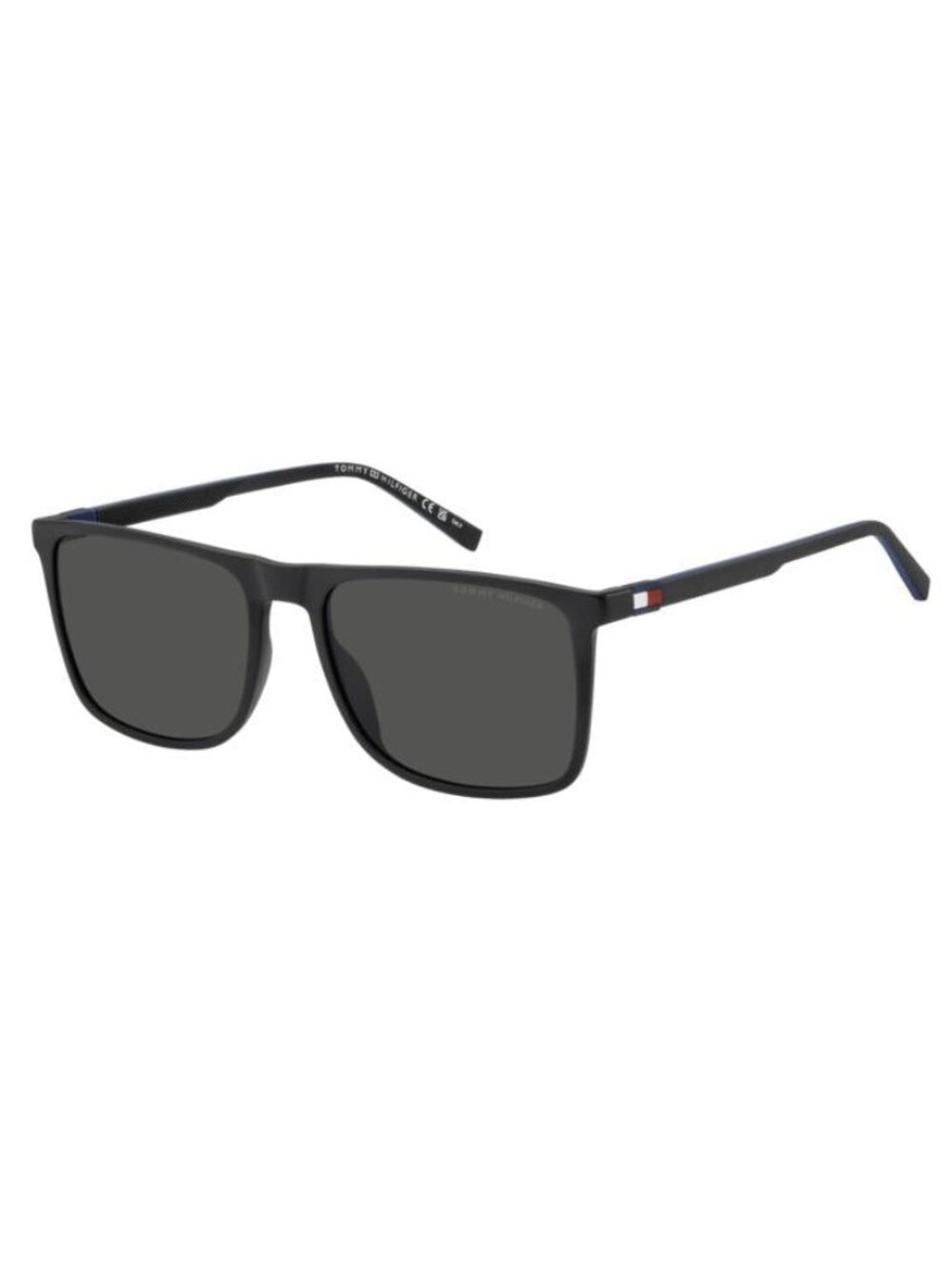 New Tommy Hilfiger Men's Sunglasses Black Grey Lens TH 2277 S D51 56
